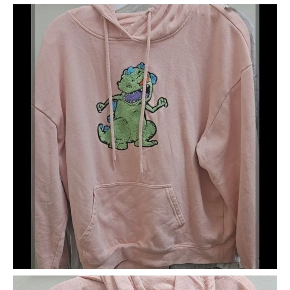 Nickelodeon reptar hoodie large